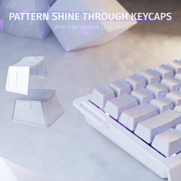 Attack Shark X68HE whiteline — 9