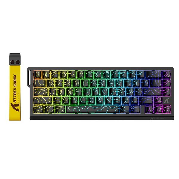 Attack Shark X68HE bllackline — 8