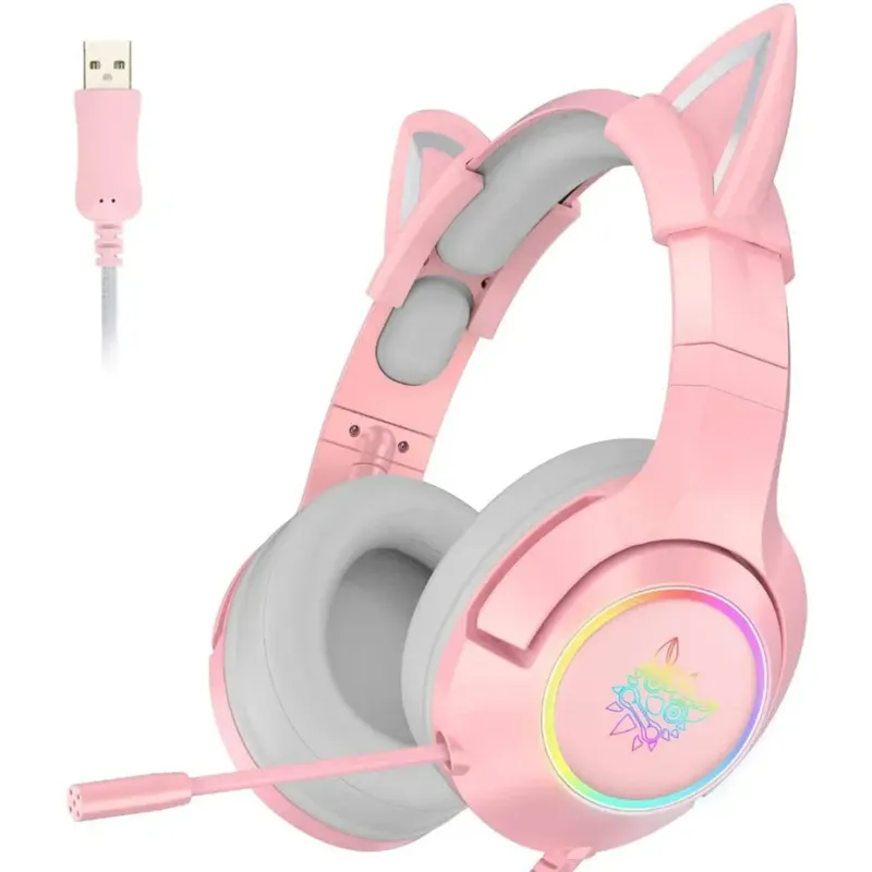 ONIKUMA K9 Wired pink — 6
