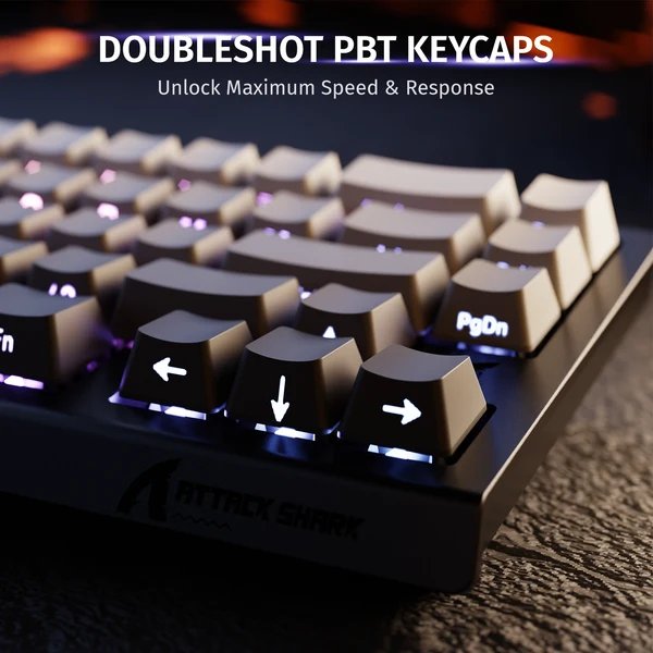 Attack Shark X68HE moonlight — 1