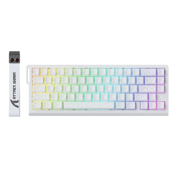 Attack Shark X68HE whiteline — 1