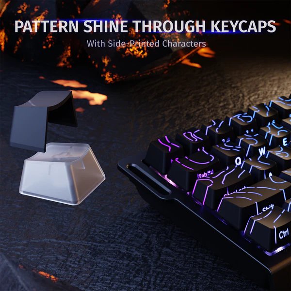 Attack Shark X68HE bllackline — 6