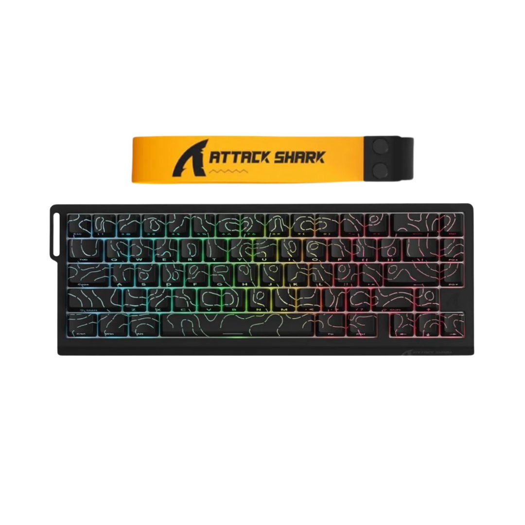 Attack Shark X68HE bllackline